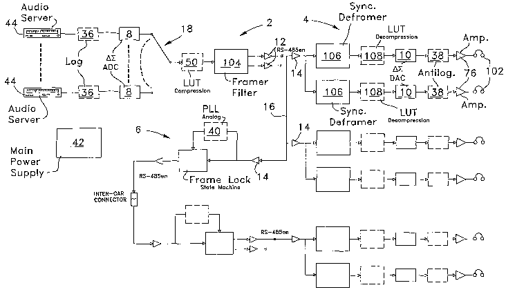 A single figure which represents the drawing illustrating the invention.